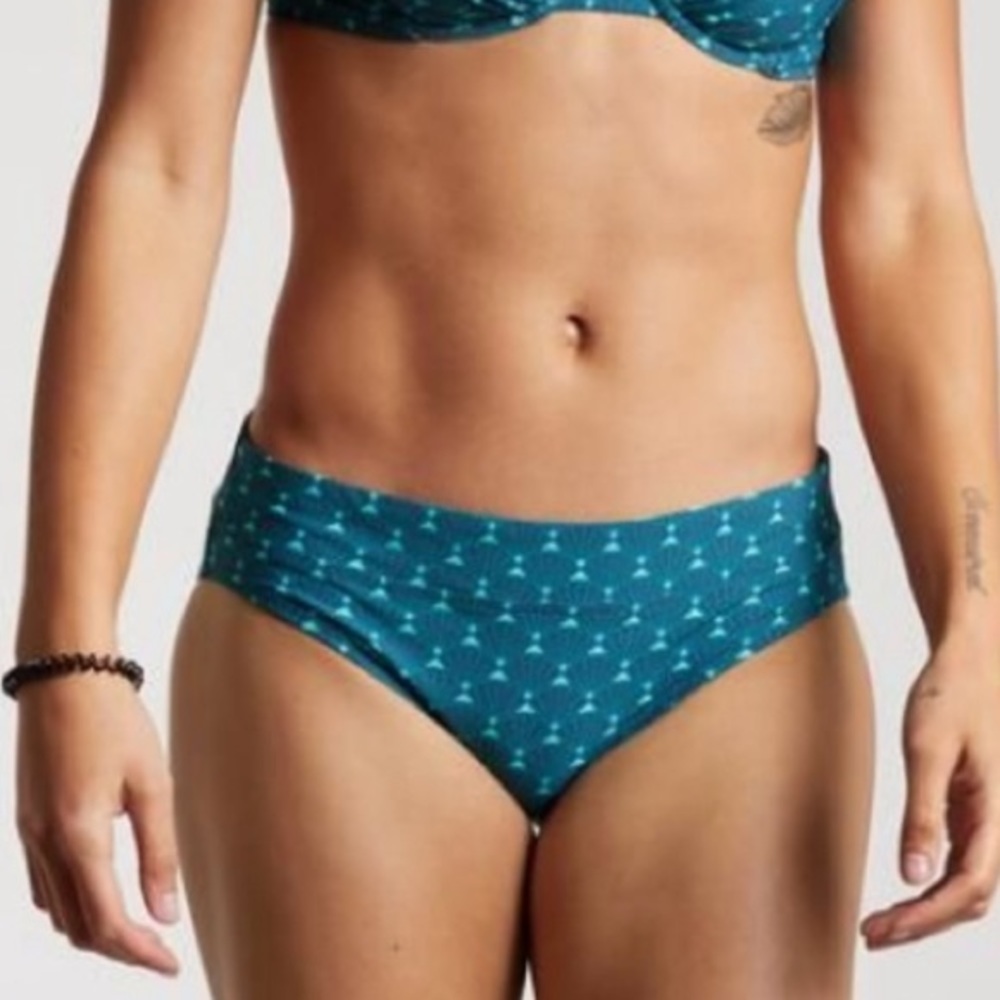 NWT Title Nine Bodacious Neptune Bikini Bottom